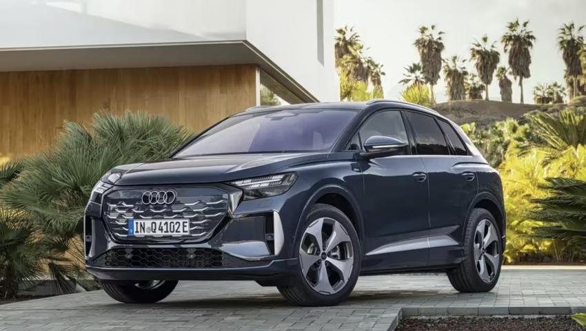 新款?yuàn)W迪Q4 e-tron/Q4 Sportback e-tron官圖